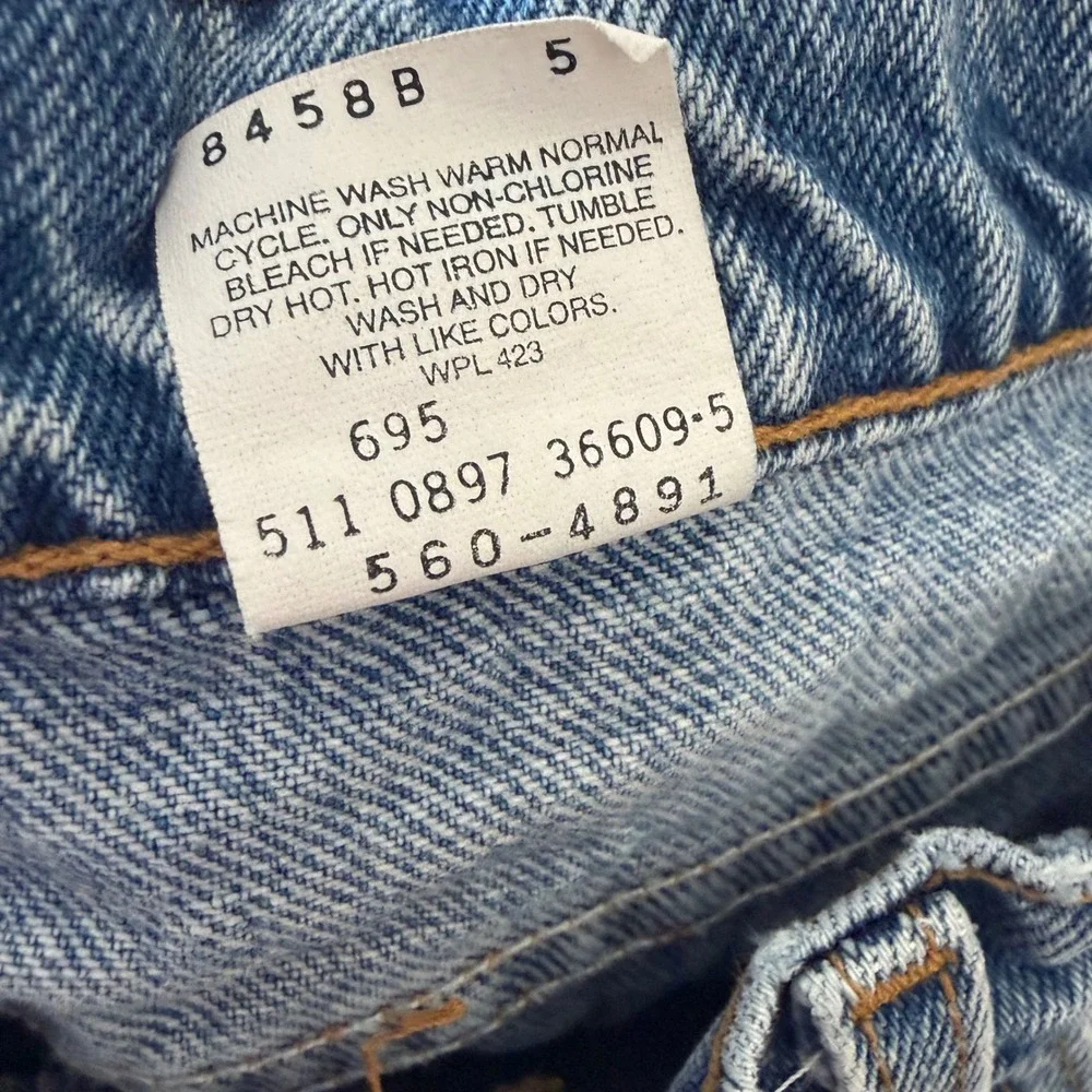 Levis 560 Loose Fit Tapered Leg Jeans Mens 34x36 Y2K Vintage 90s Made in USA